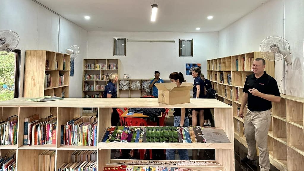 AKC Library Room CSR Project of SGL and AIS Singapore