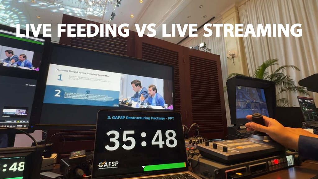 live feeding Live streaming make Hybrid Feeding