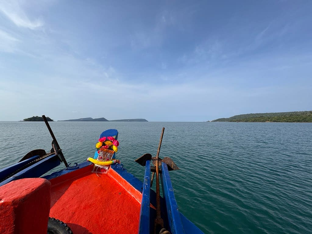 hook fishing spot on Koh Rong Sanloem