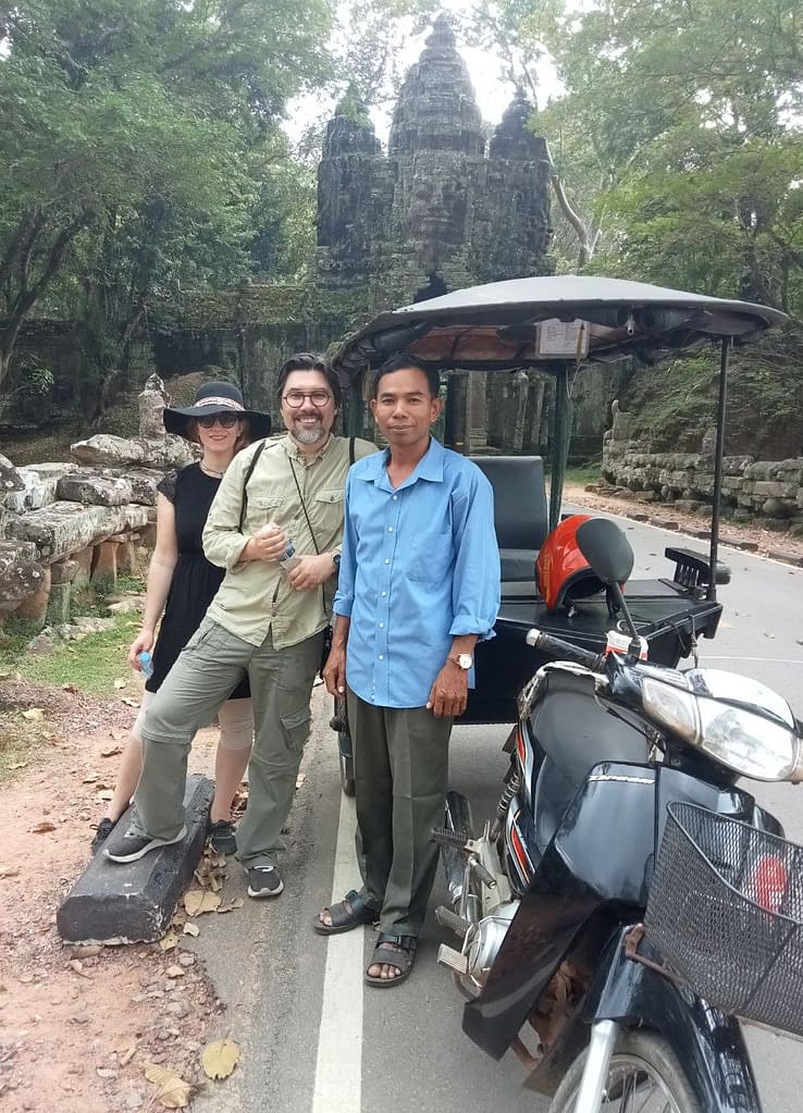 Tola Ley Tuk Tuk driver Angkor