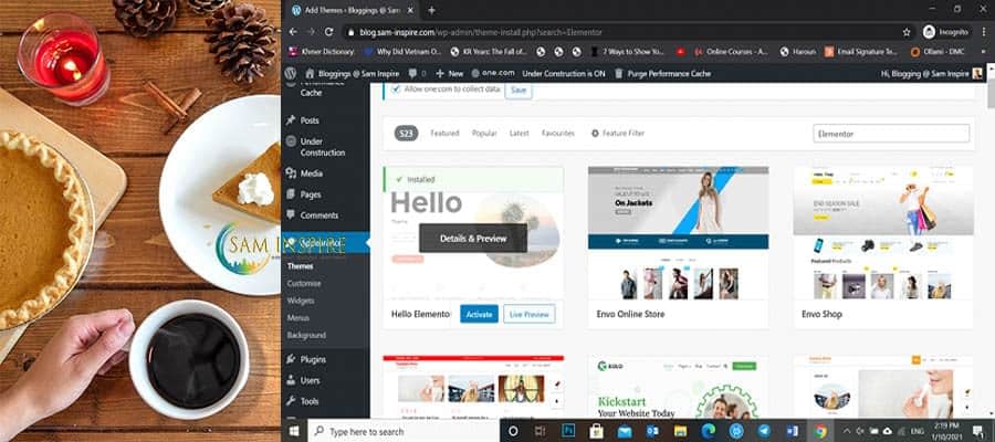 Create WP Pro Website 2021 21