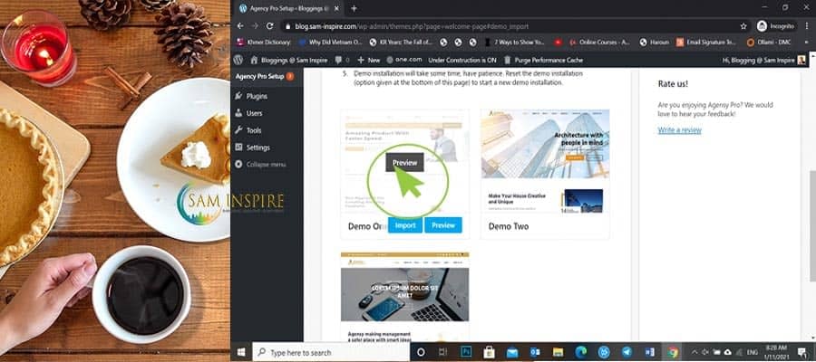 Create WP Pro Website 2021 39